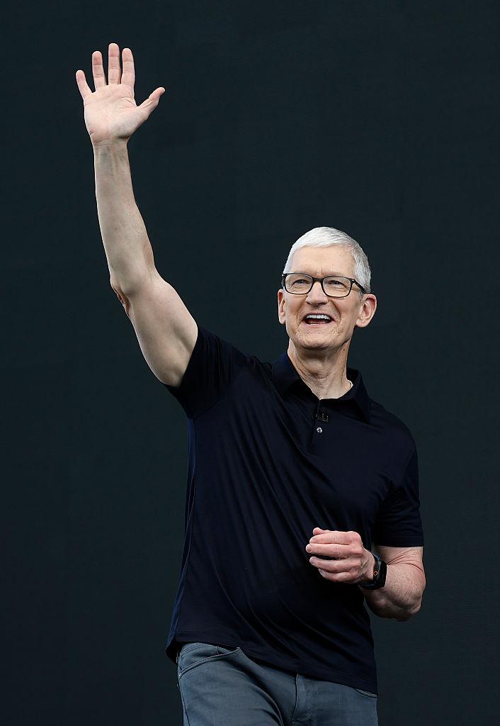 Tim Cook at WWDC
